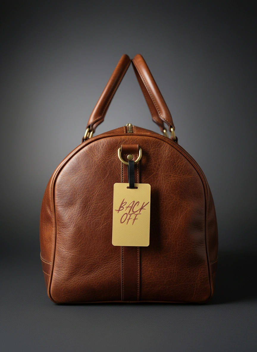 Back off Luggage Tag – Durable – Easy Identify | Qonshi