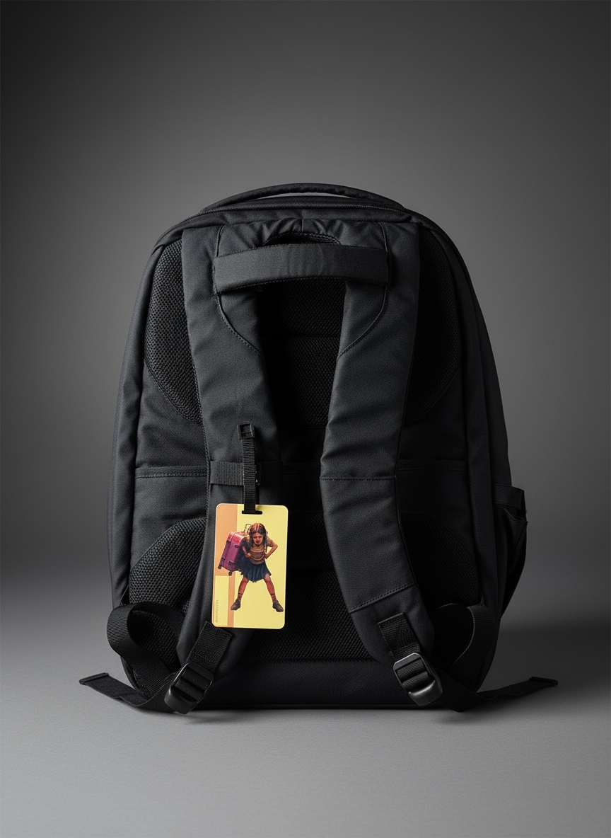 Back off Luggage Tag – Durable – Easy Identify | Qonshi