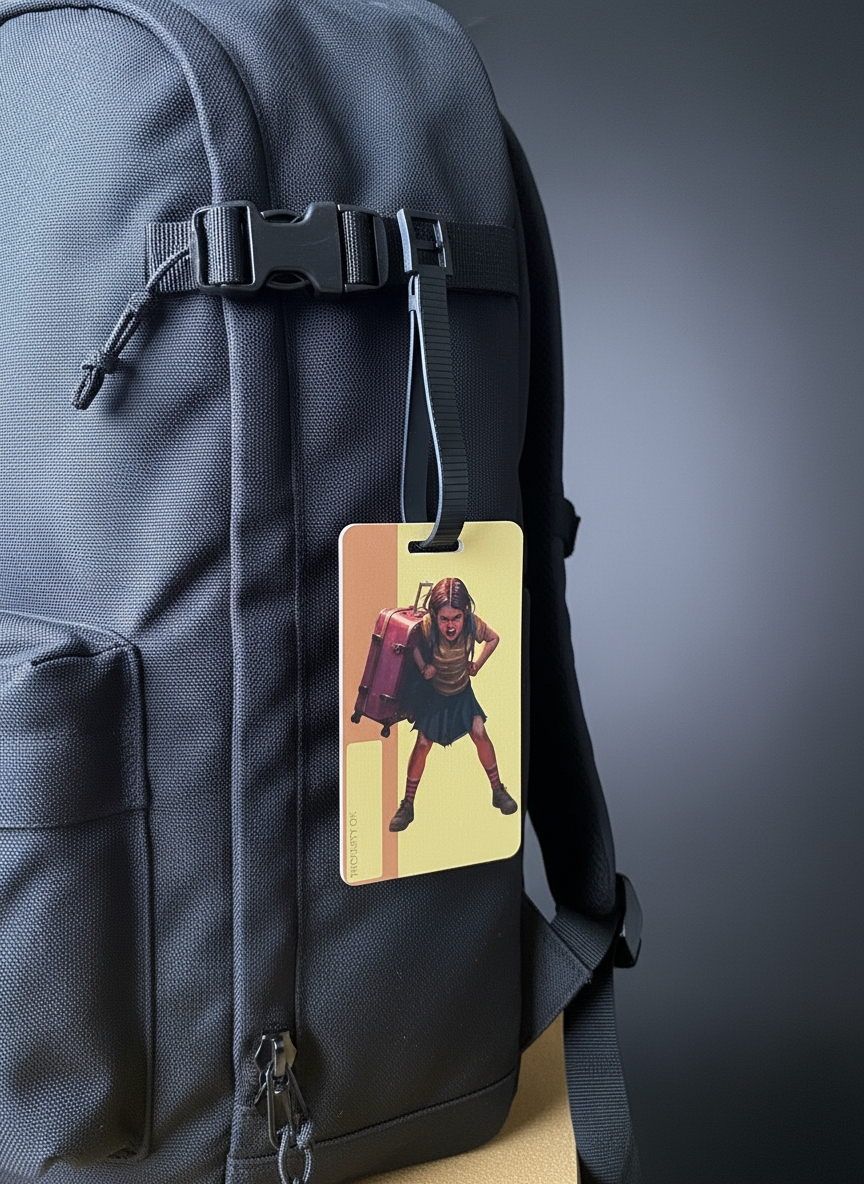 Back off Luggage Tag – Durable – Easy Identify | Qonshi
