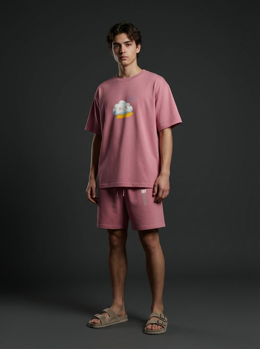 Co-ord day off flemingo pink 