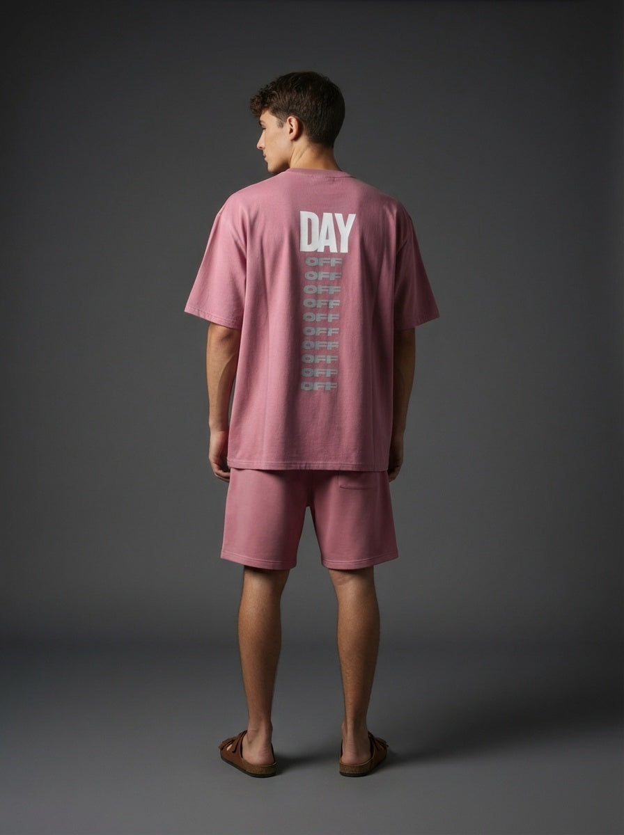 Co-ord day off flemingo pink 