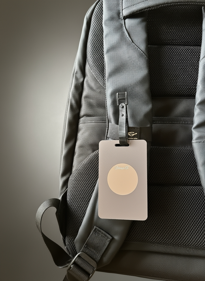 Emotional baggage Luggage Tag – Durable – Easy Identify | Qonshi