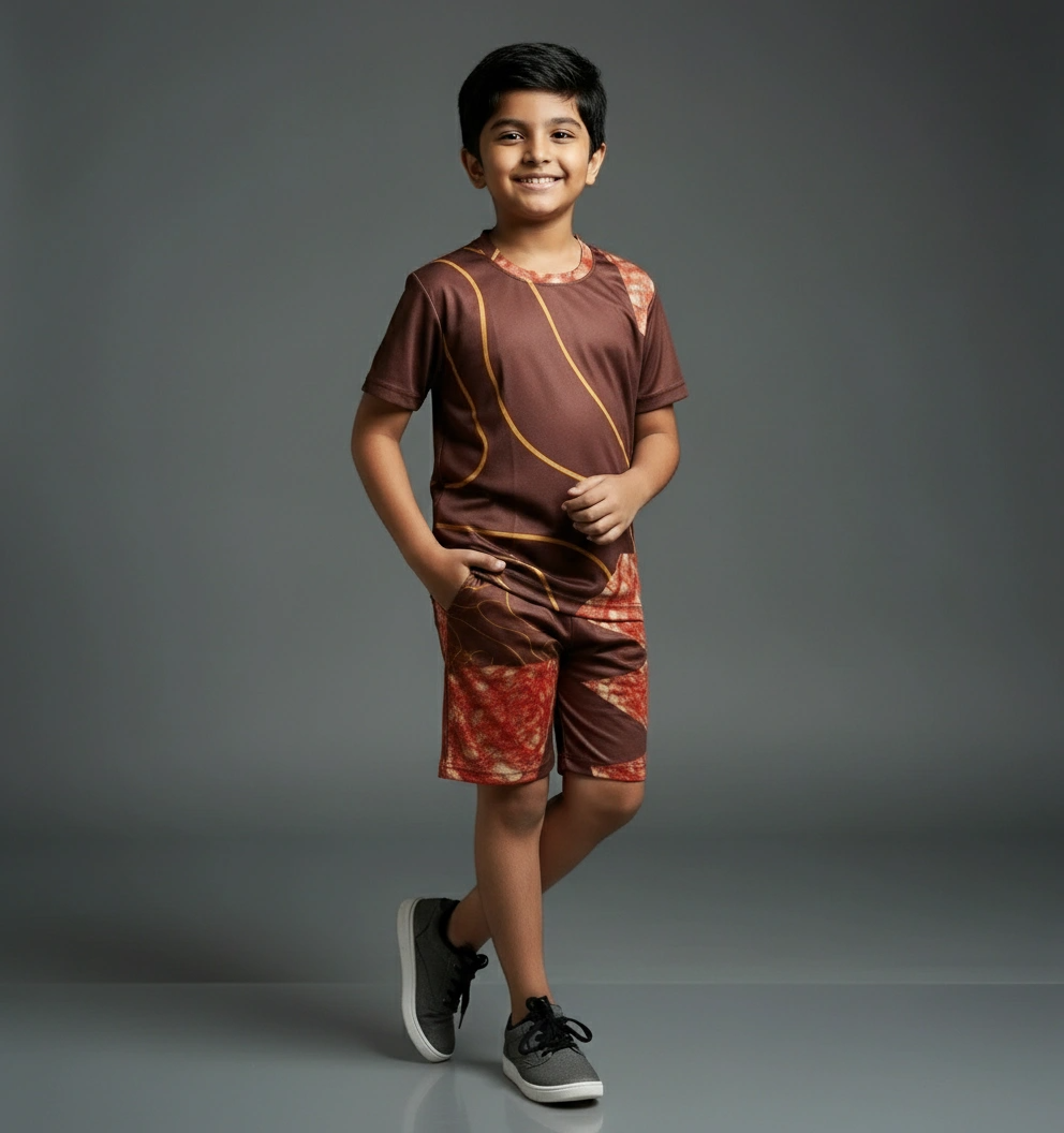 Kids aop sports co-ord 