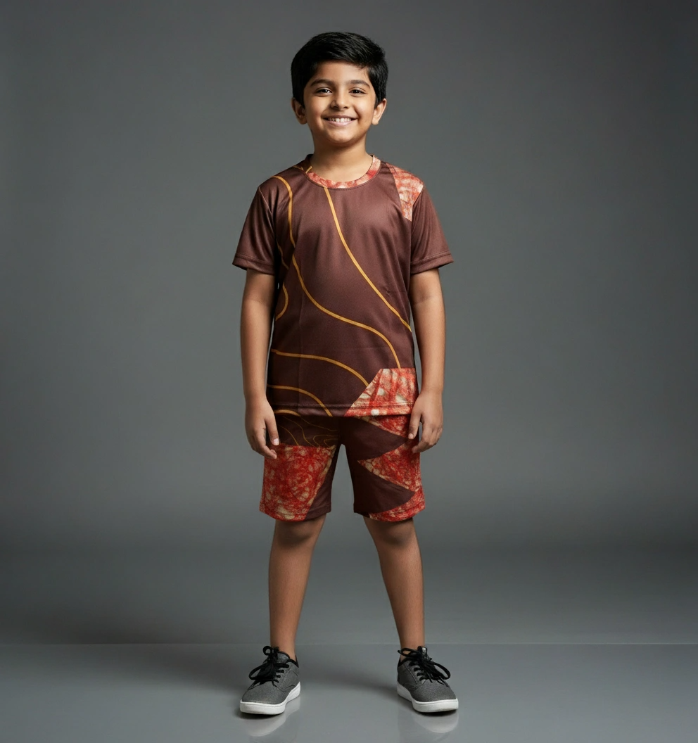 Kids Sports T-Shirt – Breathable – Performance Fabric | Qonshi