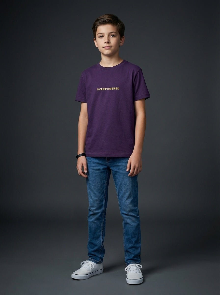 Over powered Crew neck thirt 