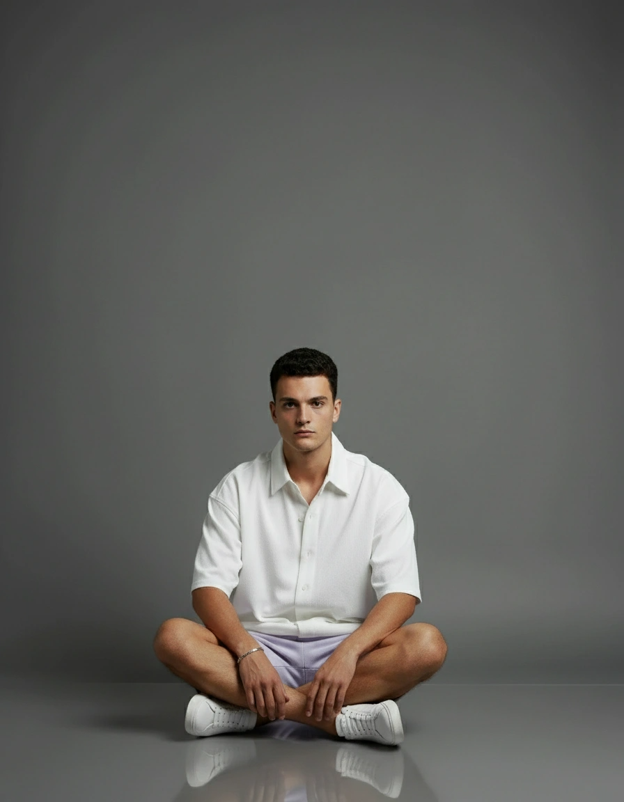 Oversized Shirt | Plain White | Qonshi