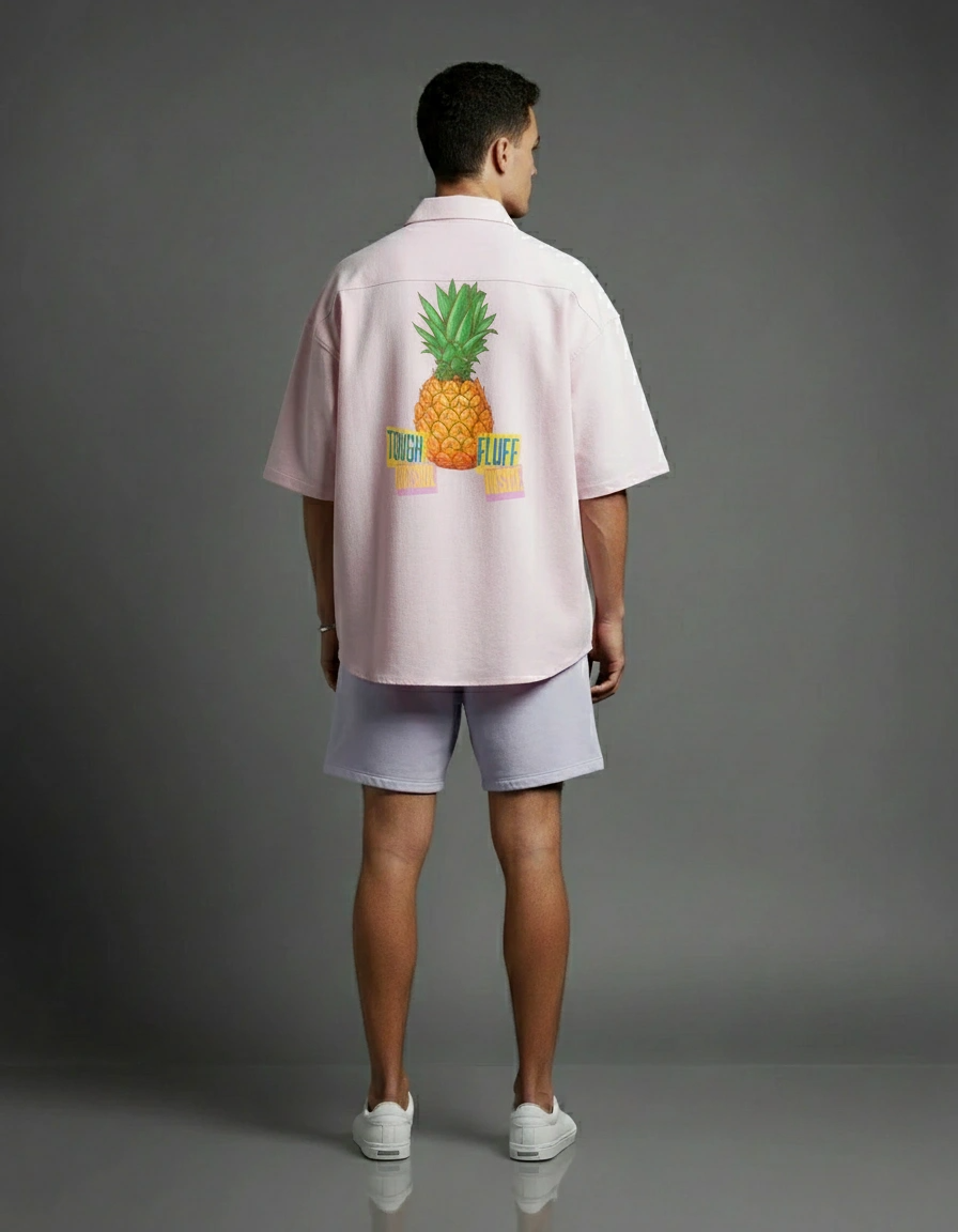 Oversized Shirt | Tough Outside - Fluff Inside | Qonshi