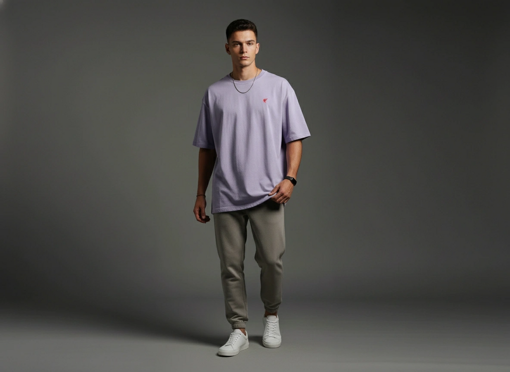 Oversized T-Shirt | Express - Explore - Empower | Premium Comfort | Qonshi