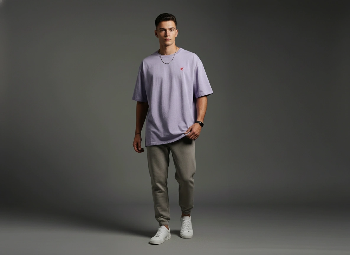 Oversized T-Shirt | Express - Explore - Empower | Premium Comfort | Qonshi