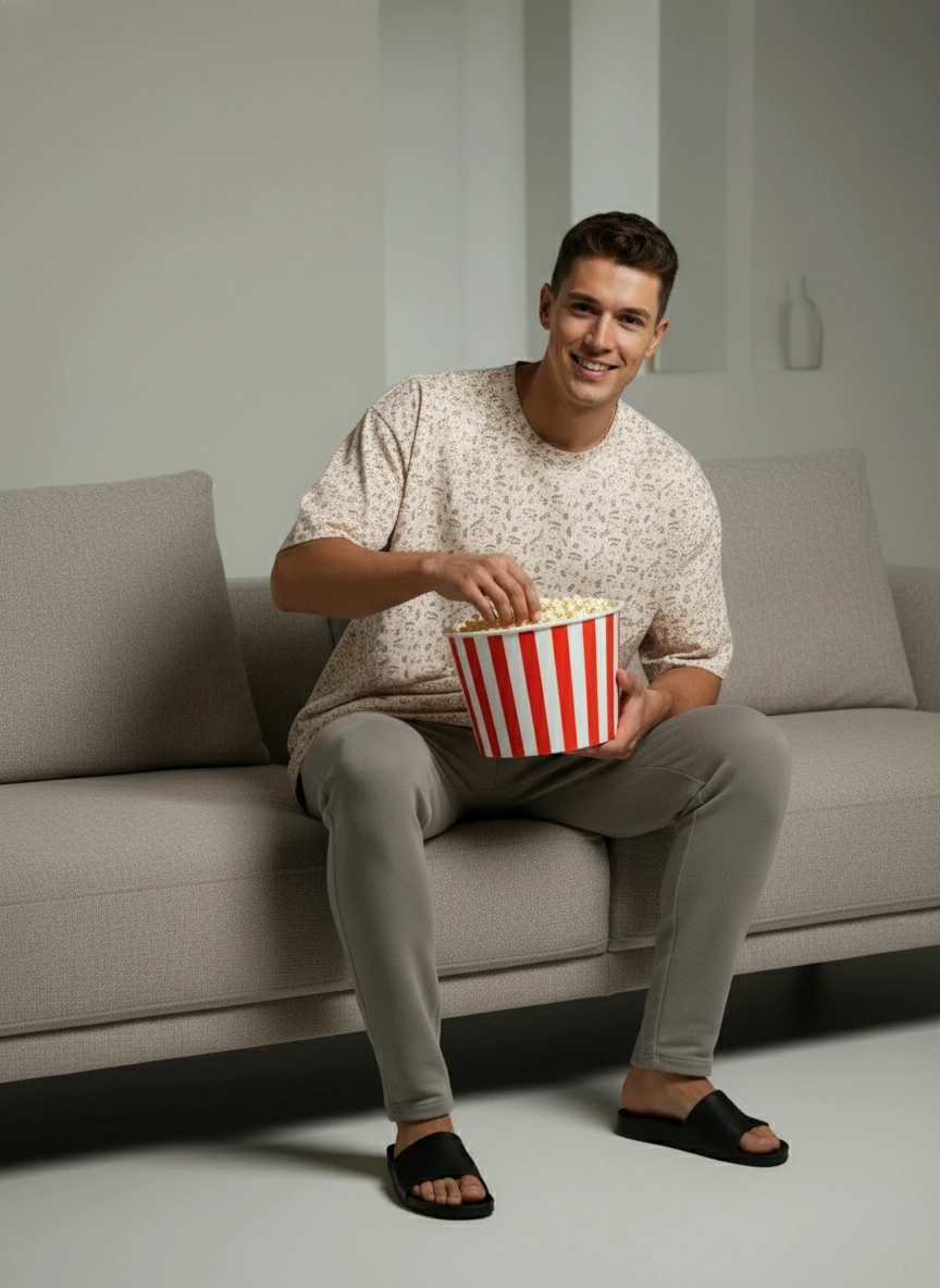 Oversized T-Shirt | Movie Buff | Qonshi