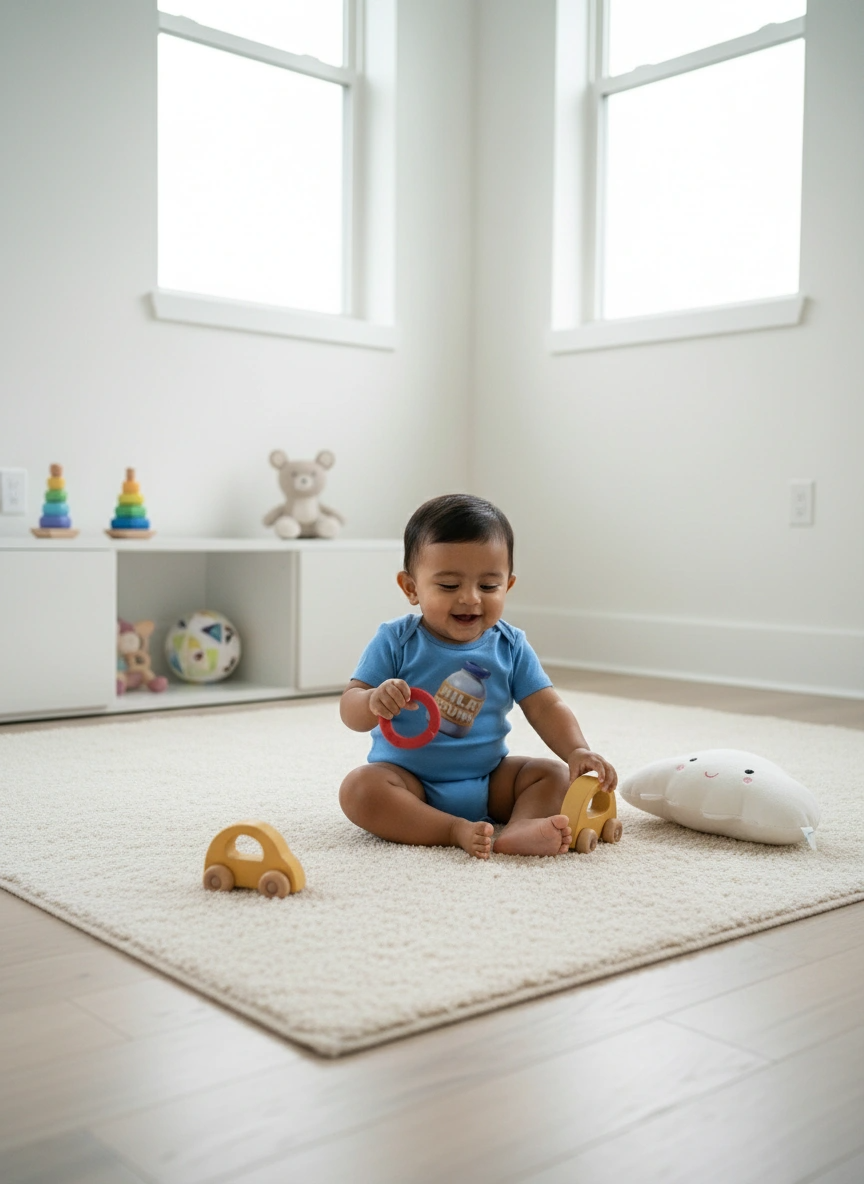 Pure Cotton Baby Romper – Soft – Comfortable Fit | Qonshi