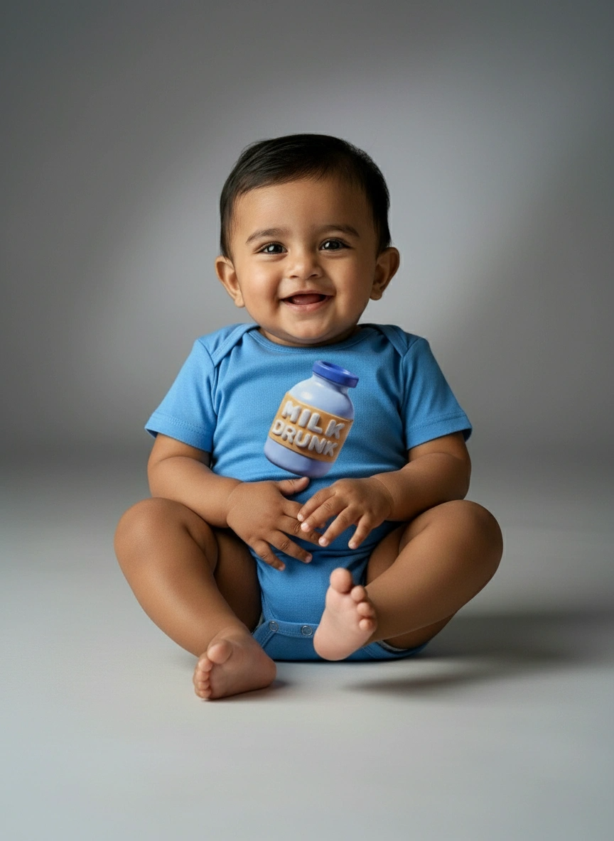 Pure Cotton Baby Romper – Soft – Comfortable Fit | Qonshi