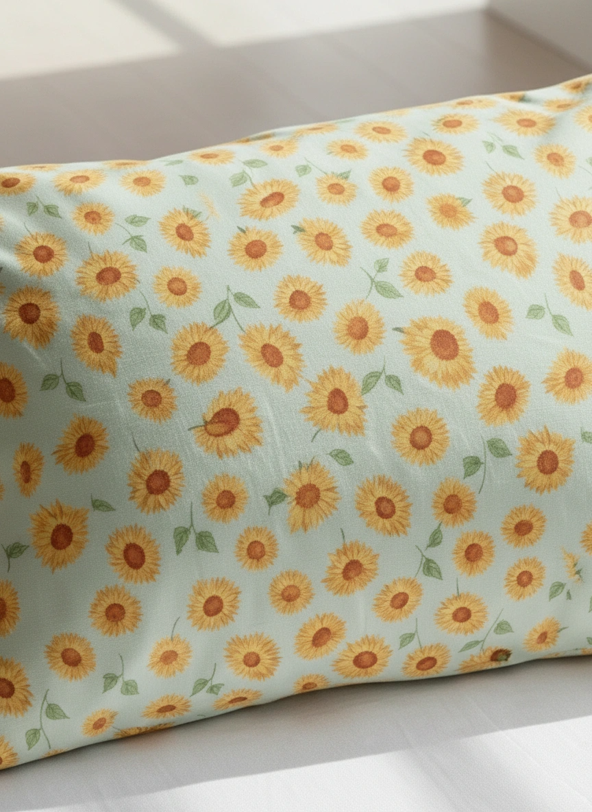 Summer_Sun_Pillow_Cover_Poly-Lycra_Zipperless_Design_Qonshi