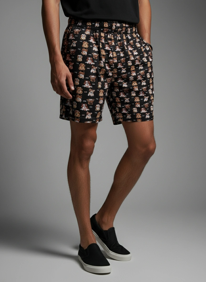 Terry Cotton Shorts – Soft – Relaxed Fit | Qonshi