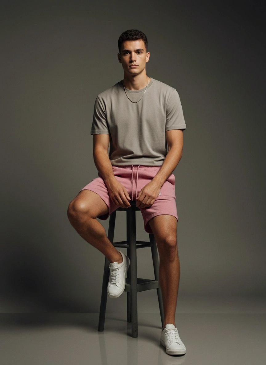 Terry Cotton Shorts – Soft – Relaxed Fit | Qonshi
