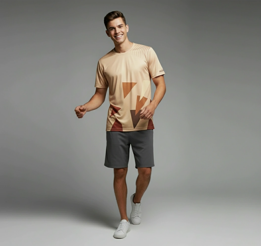 Unisex Sports T-Shirt – Performance Fabric – Active Wear | Qonshi