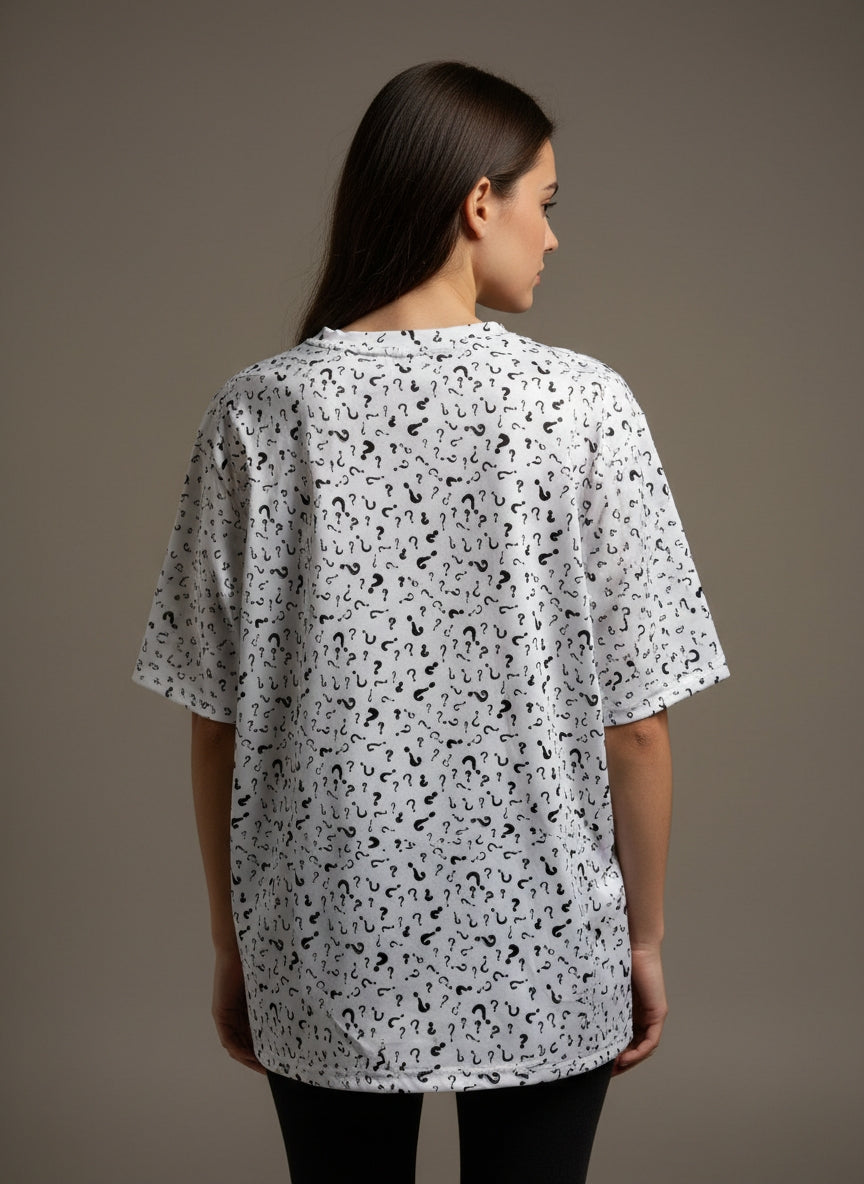 Oversized T-Shirt | ? Question ? | Qonshi