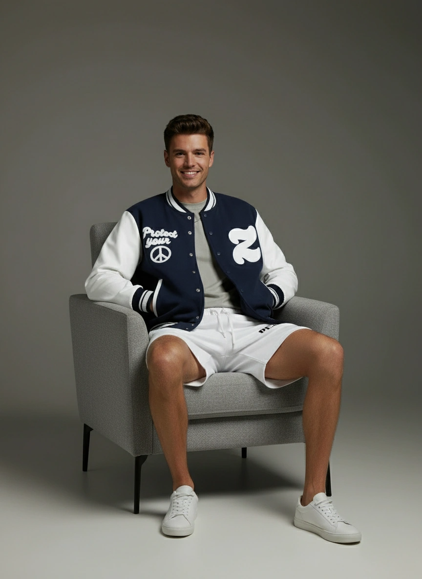 Varsity Jacket | Protect your Peace | Qonshi