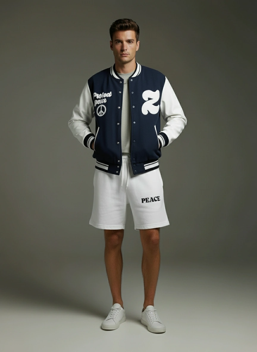 Varsity Jacket | Protect your Peace | Qonshi