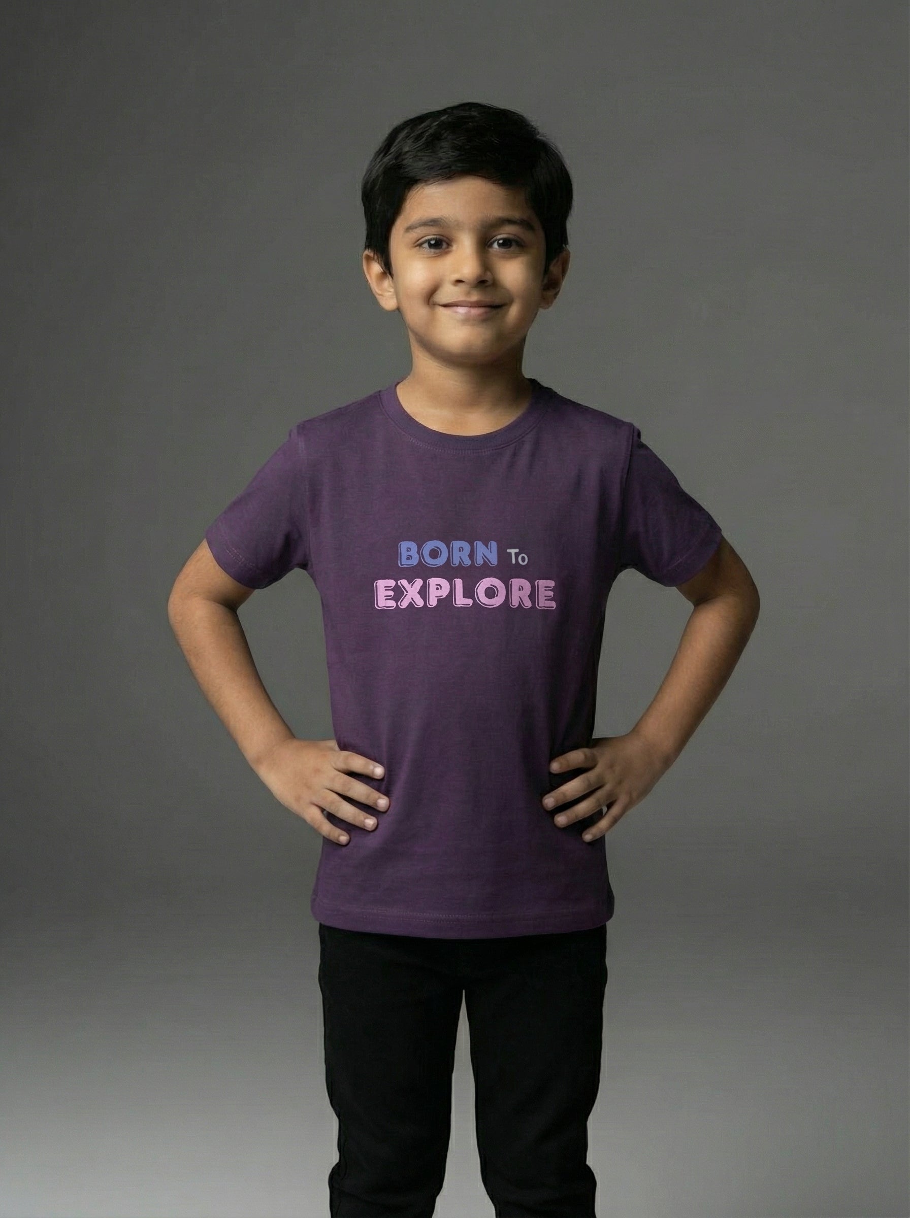kids T-Shirt – Cotton Blend | Explorers | Qonshi