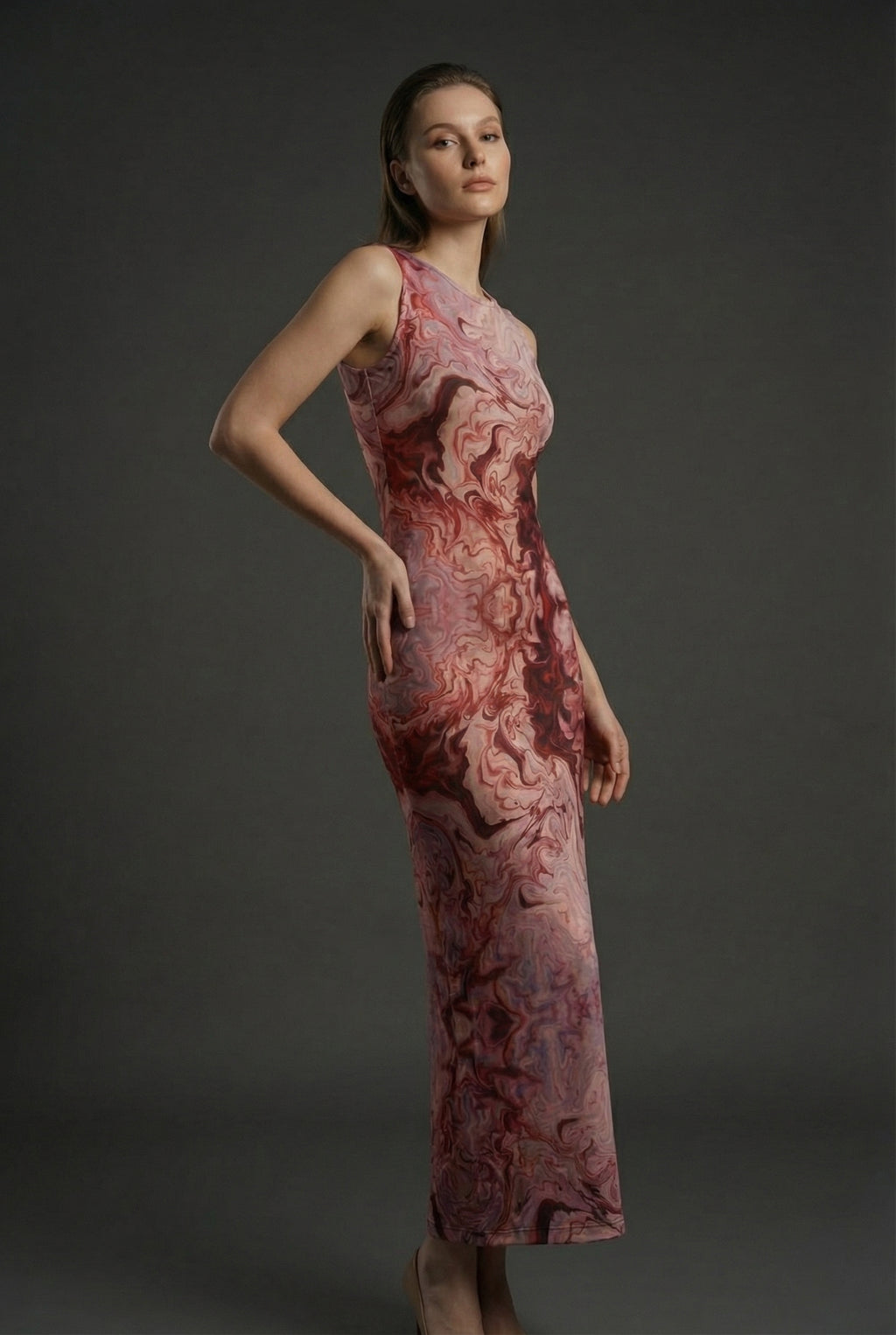 Bodycon Dress | Pink | Qonshi