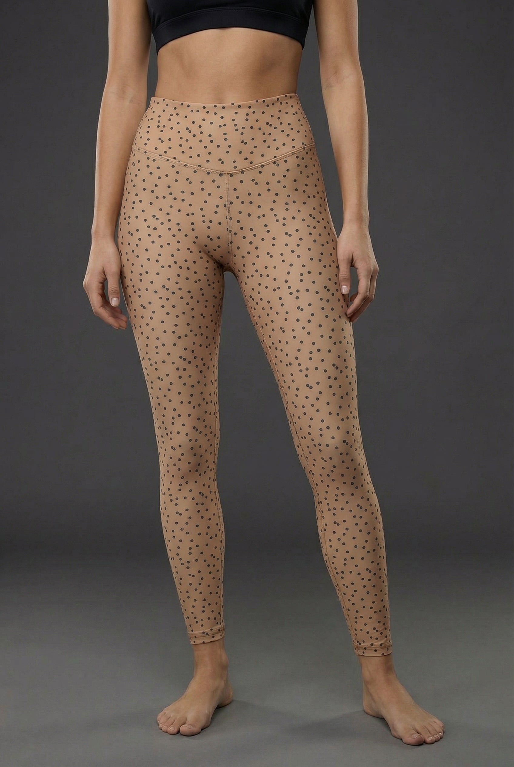 Sports Leggings | Polka Dots | Qonshi Pulse