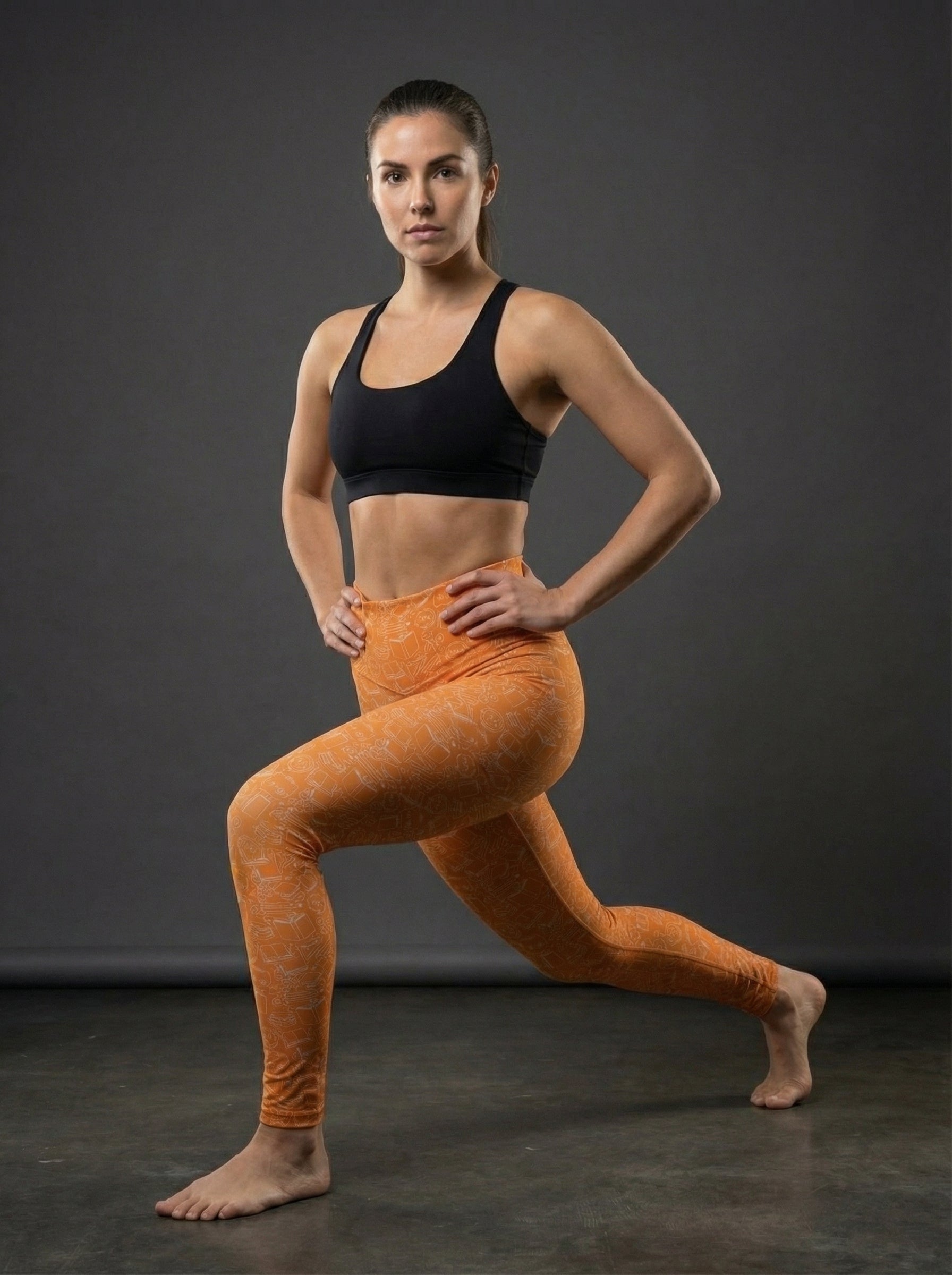 Sports Leggings | Gym Nerd | Qonshi Pulse