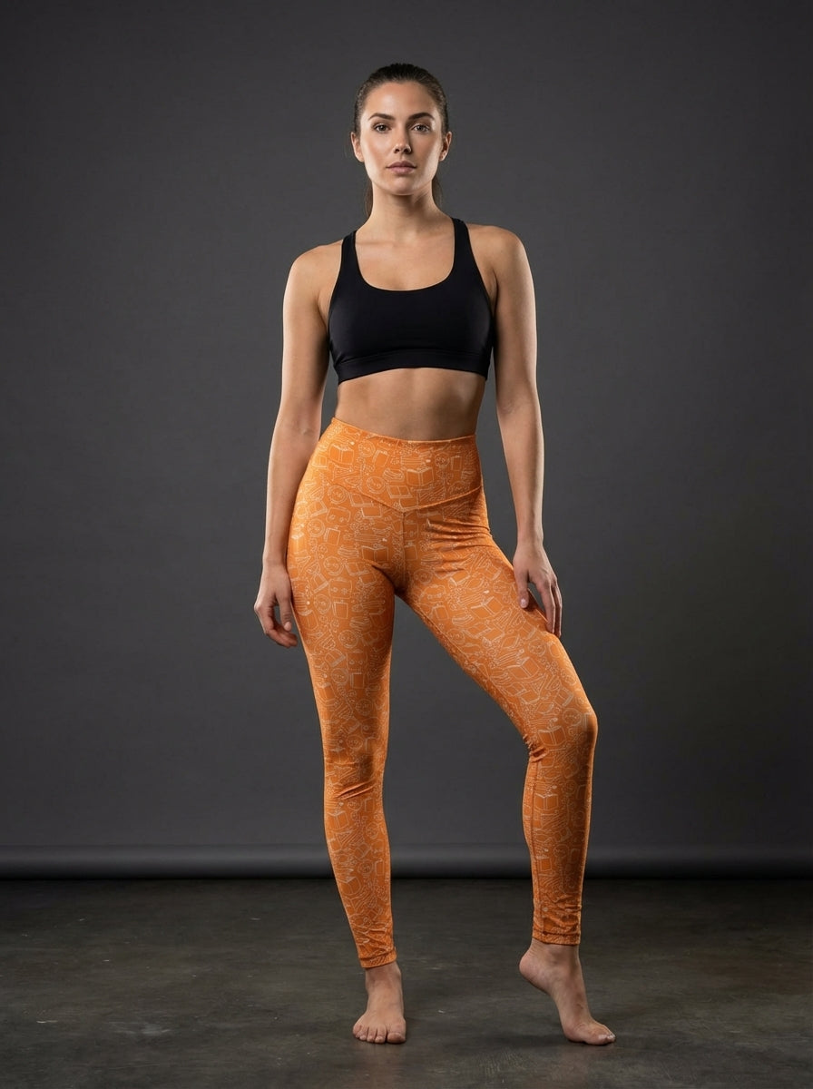 Sports Leggings | Gym Nerd | Qonshi Pulse