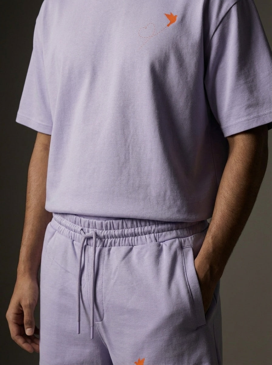 Oversized T-Shirt + Shorts Co-ord | Terry Cotton | Save 15%