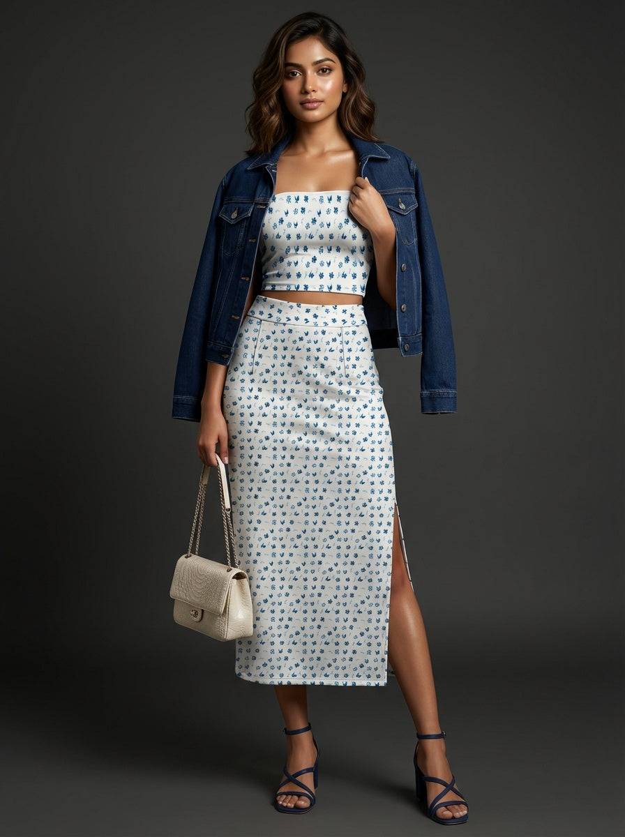 Tube Top + Pencil Skirt | Co-ord | Save 15%