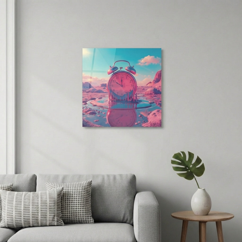 Acrylic Wall Art | Digital Painting | Time | 12*12 inch