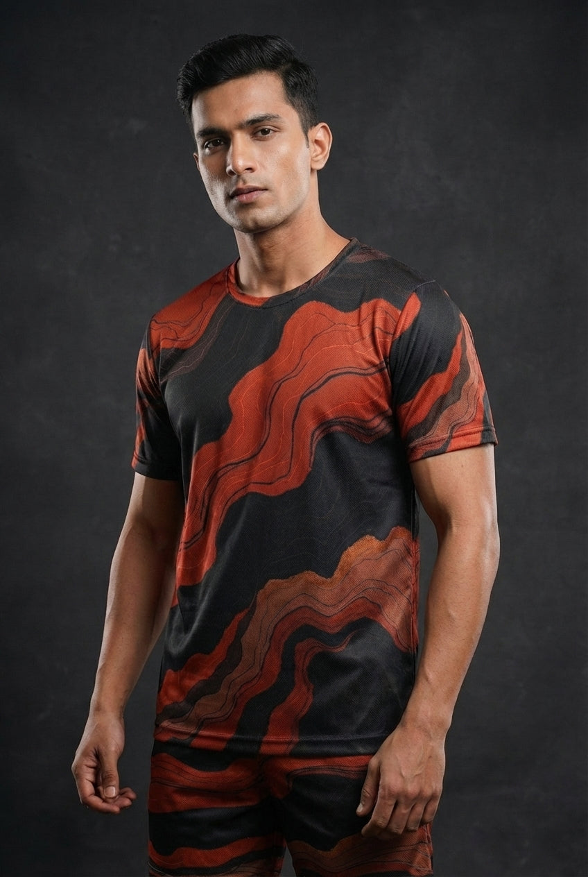 Unisex Sports T-Shirt | Dry Fit | Multicolor | Qonshi Pulse