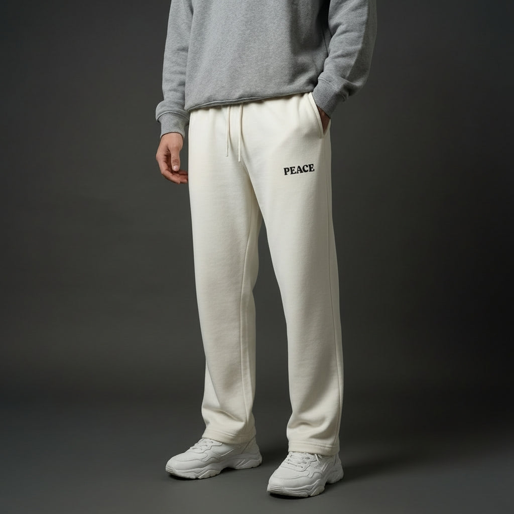 Unisex Sweatpants  – Relaxed Fit | Peace | Qonshi