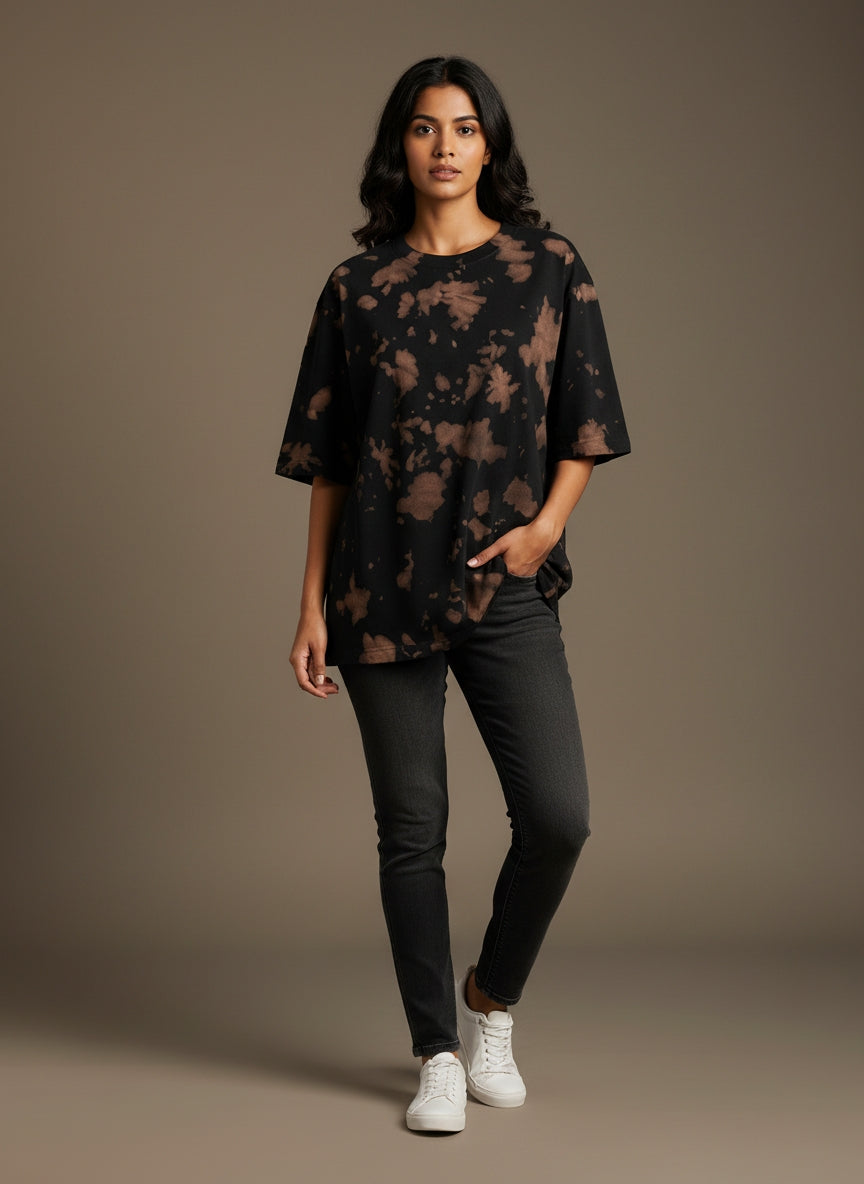 tie dye oversized tee 