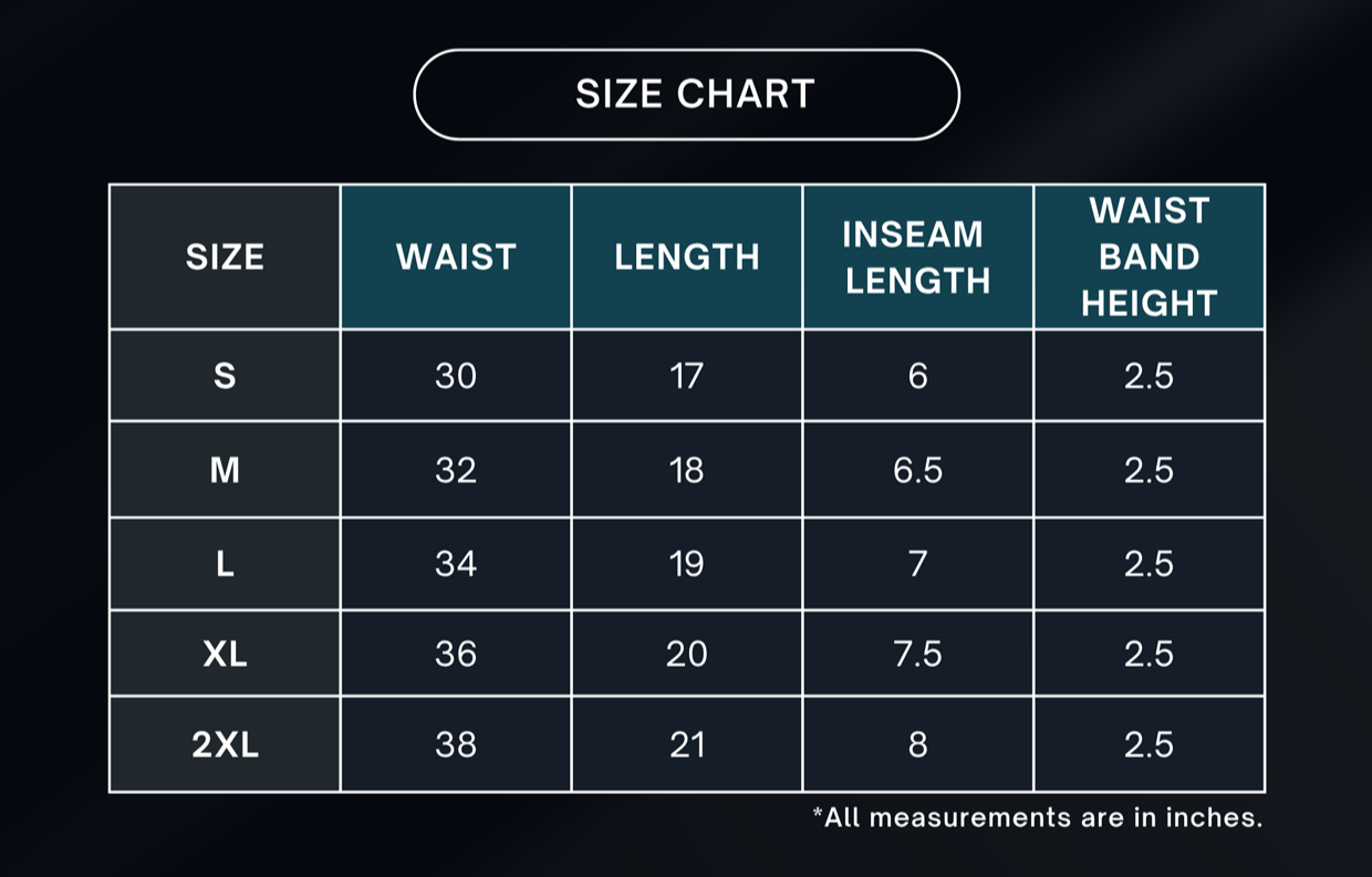 tiedye-short size chart 