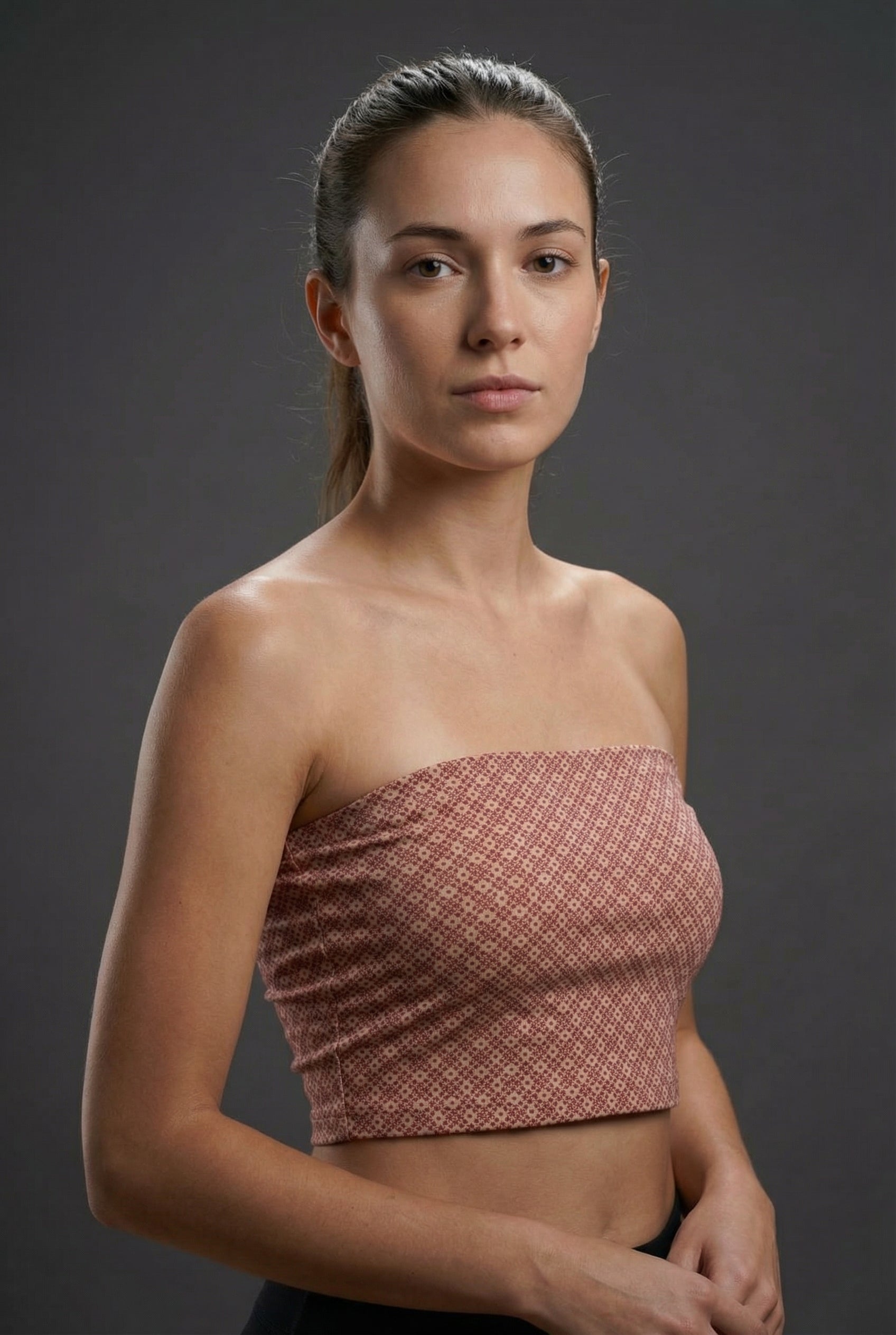 Tube Top | Brown | Qonshi