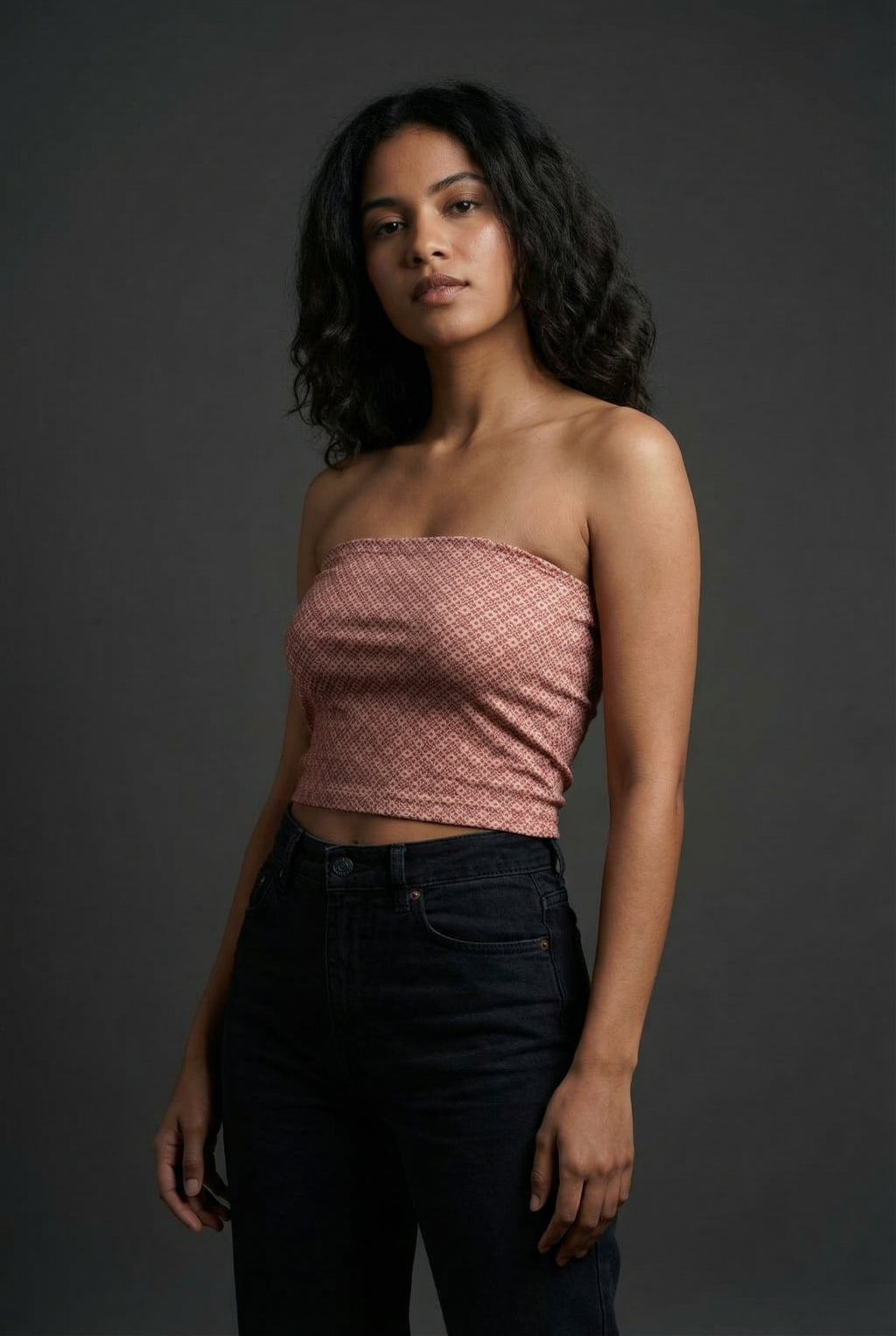 Tube Top | Brown | Qonshi